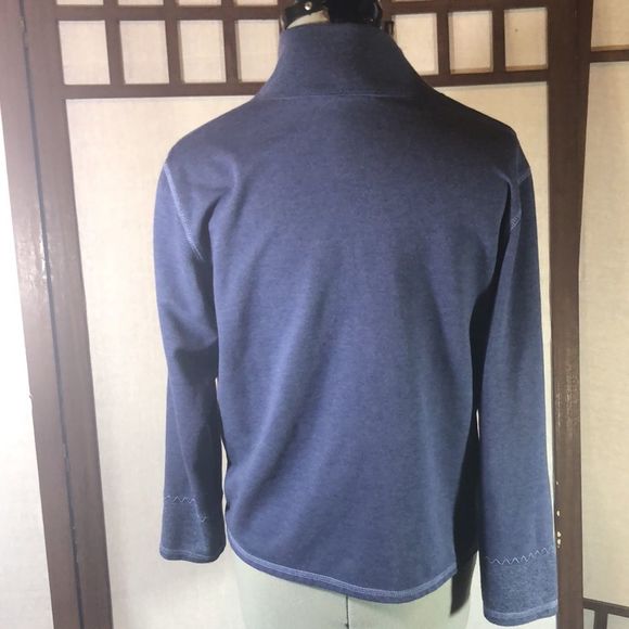 embroidered blue pullover,  small from Blast - Picture 7 of 9